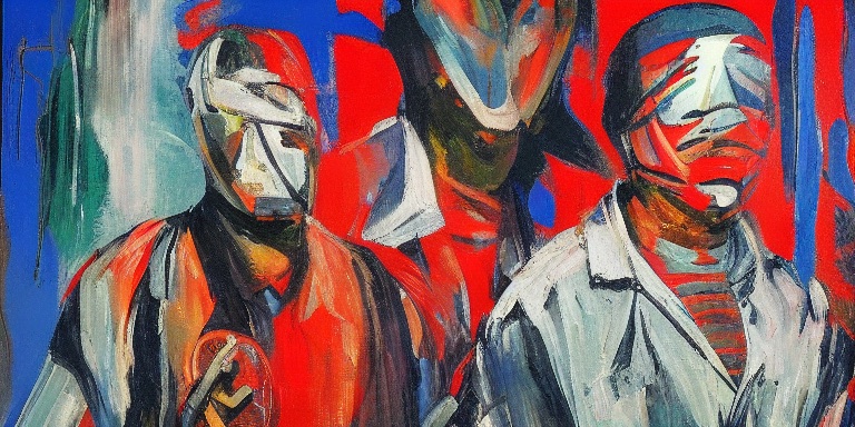 Jason Modern Art - Stable Diffusion